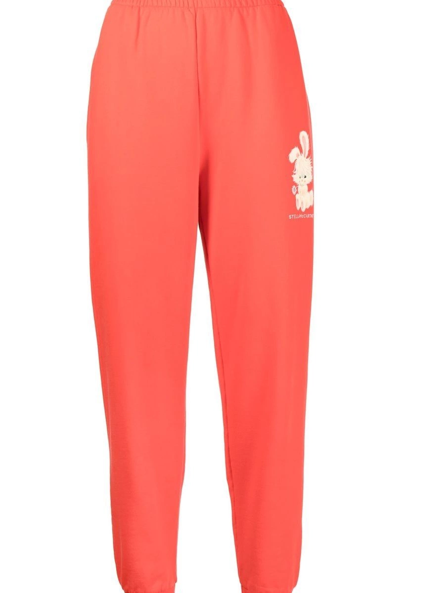 Cheap Stella graphic-print Women tapered pants McCartney track 0720